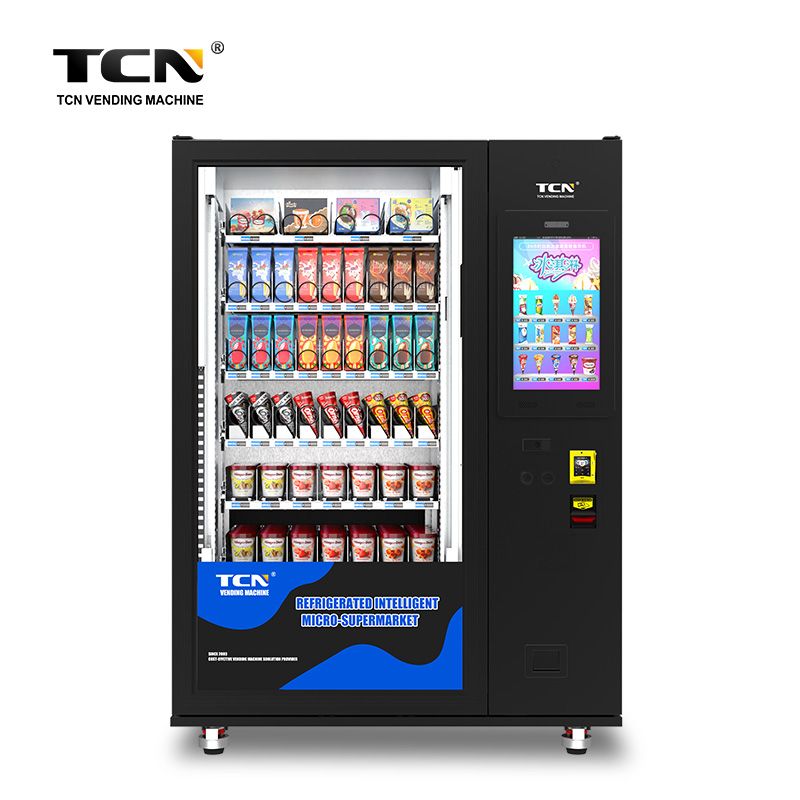 TCN-FMC-9C(V22) - Distributeur automatique de produits surgelés - crème glacée - écran LCD 22 pouces - réfrigération jusqu'à -18°C_0