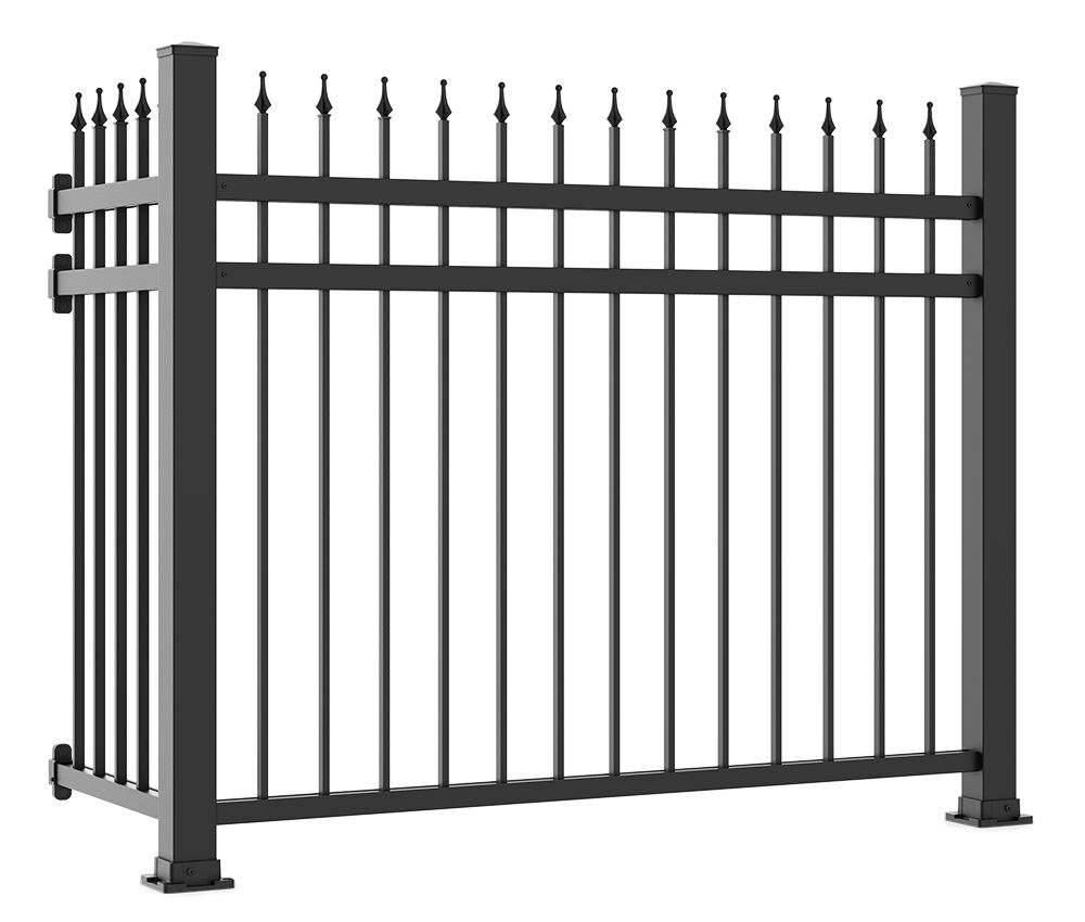 #4 - clôture en aluminium - les aluminiums williams - barrotins 1/2 x 3/4_0