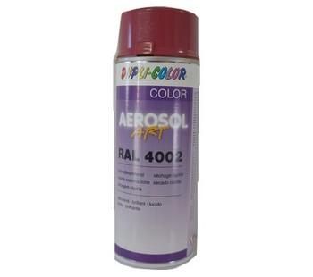 AEROSOL PEINTURE ART ROUGE VIOLET RAL 4002