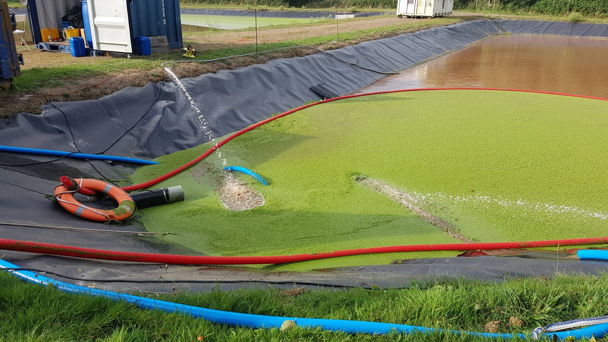 Système de pompage de lentilles d'eau - Aspiration et nettoyage de plans d'eau_0