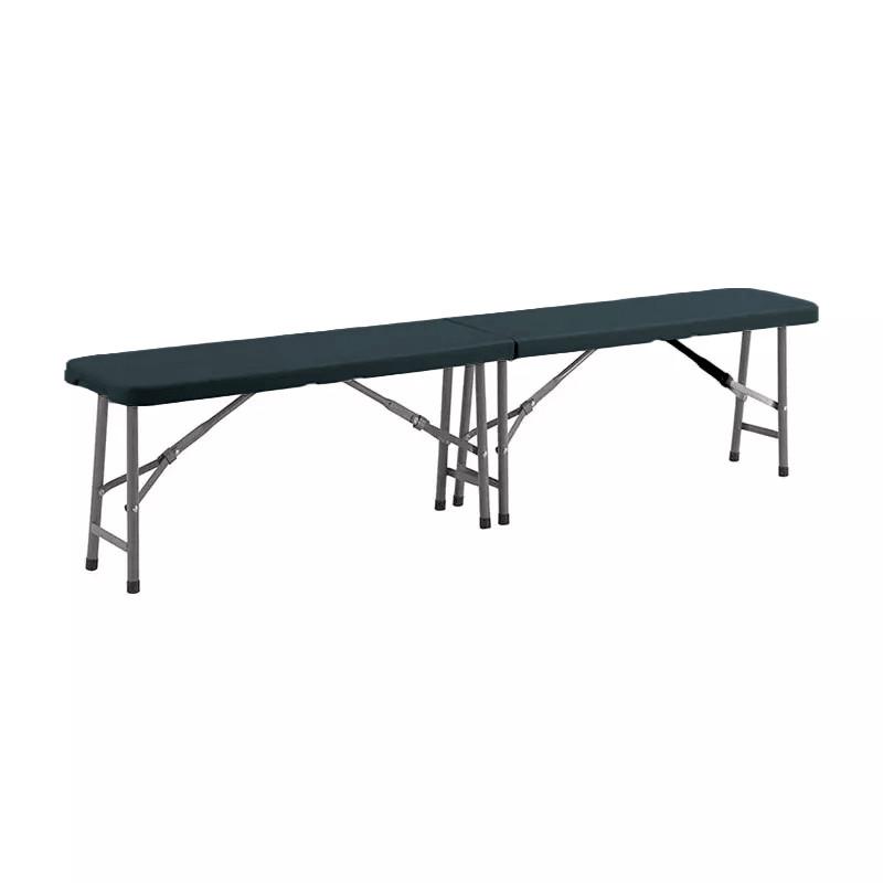 Banc pliant en polypropylène Gris M2 Grey Edition® - Haute densité anti-UV, facile d'entretien_0
