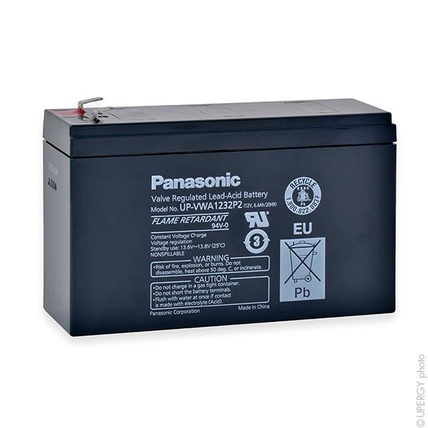 BATTERIE ONDULEUR (UPS) PANASONIC UP-VWA1232P2 FR F6.35/F4.8 12V 5AH_0