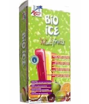 BIO ICE - 10 SUCETTES DE GLACE MULTIFRUITS 10X40ML