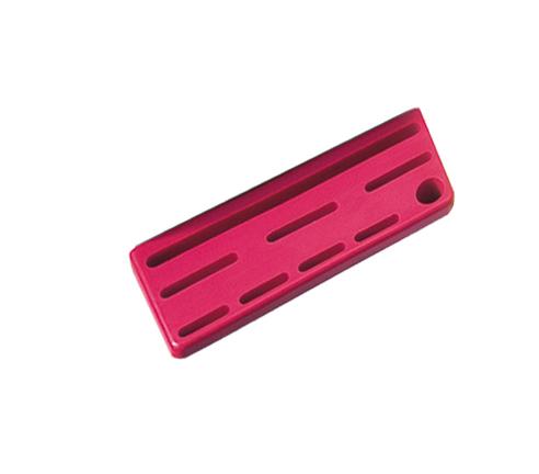 BLOC COUTEAU ROUGE HYGIÈNE INOX HACC