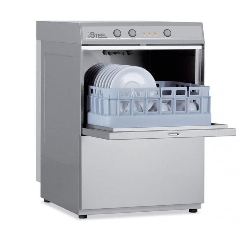 Colged Steel 330 - Lave-verres compact et performant - panier 350x350 mm - 30 paniers/heure_0