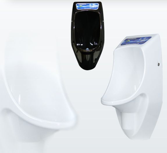 Compactplus - urinoirs URIMAT sans eau - dispositif anti-odeurs breveté et écran publicitaire intégré_0