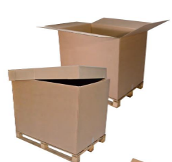 Container ref 1187886BC - Caisse carton FEFCO 20 grands formats - Dimensions palettes_0