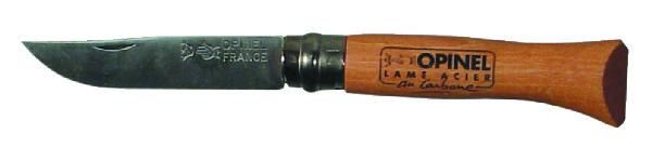 COUTEAU OPINEL LAME ACIER CARB 7VRN (BL)