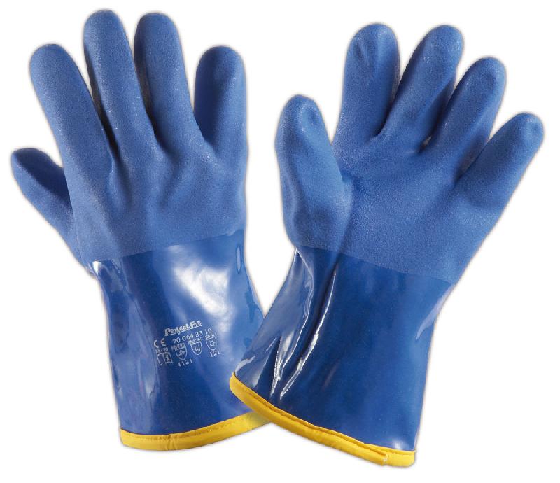 GANTS POUR FROID EXTRÊME EN PVC, TEMPÉRATURES INFÉRIEURES À -20 ºC