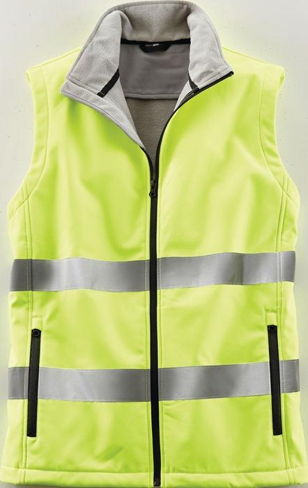 Gilet de signalisation Terrax Workwear taille L jaune EN 20471 Cl. 1 TERRAX_0