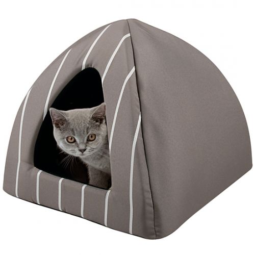 IGLOO POUR ANIMAUX AUCKLAND  COLORIS BORDEAUX