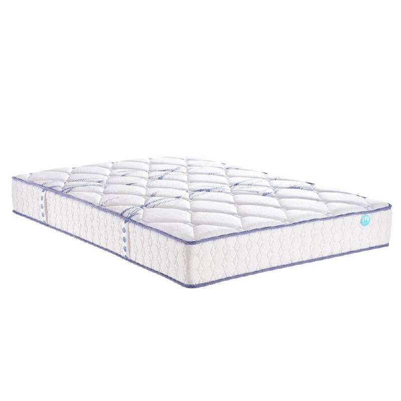 MERINOS Matelas JOYSTIC - Ressorts ensachés - 160x190 cm - Hauteur 26 cm - Accueil tonique et soutien ferme_0