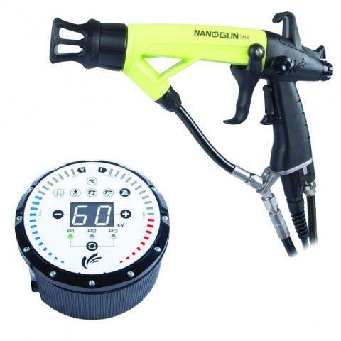 Pistolet électrostatique KR91001722307 - idéal pour formes complexes - pression max 7 bars_0