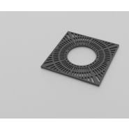 Grille d'arbre en fonte ductile - Pivoine - 1000x1000 - INGENIA_0