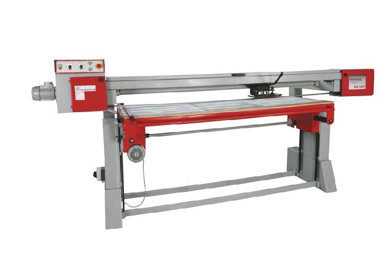 Ponceuse longue bande Holzmann HM-BSM2600P - construction solide, aspiration intégrée, table électrique réglable_0