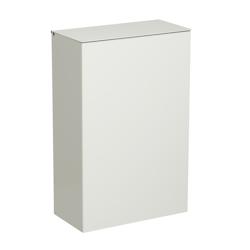 Poubelle murale 10L blanc - 51362 - ROSSIGNOL - blanc métal 51362_0