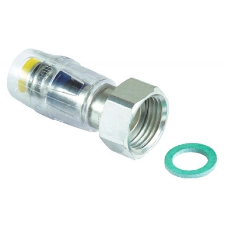 Raccord Cannelé Polyamide écrou Libre Femelle 20x27 - Pour Tuyau 19 Mm, Pression 16 Bar, Eau/air/huile