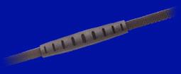 Sangle plate 10mm - avec surmoulage élastomère - longueur standard 300mm - réf. JTTI/3500_0