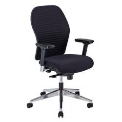 Fauteuil manager en résille Valerian - Sitek - Design moderne et économique_0