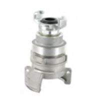 Adaptateur symétrique Guillemin / Raccord express - Aluminium - DN 50 - Norme NF EN 29-572/NF EN 14420-8 - Chimie, Pétrochimie, Agroalimentaire, Poids lourds, Agriculture/Viticulture - YGTAL050VEXPLT_0