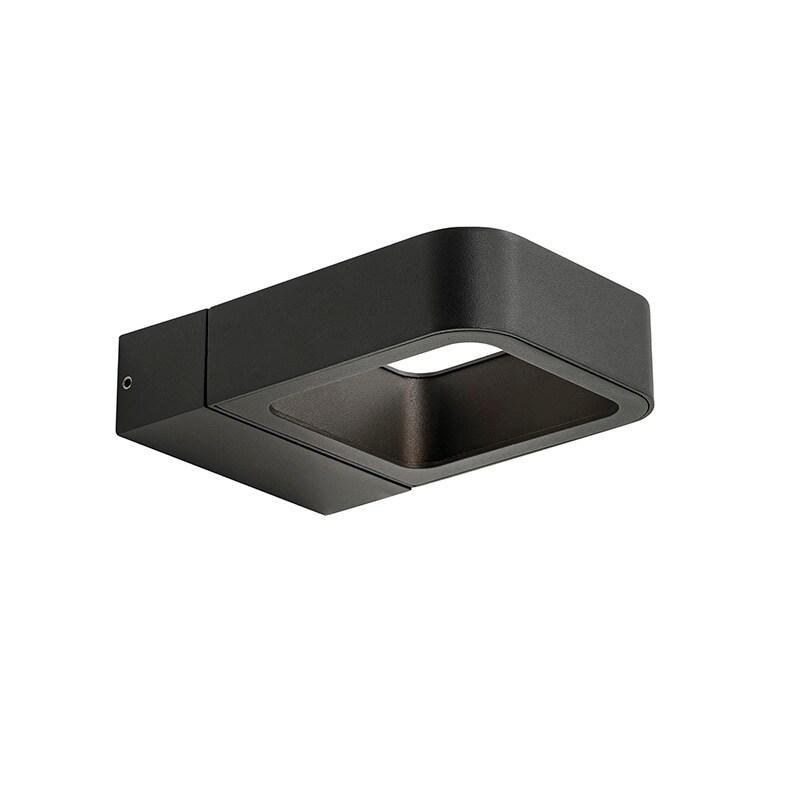 Applique Led Pitt 7W Pour Extérieur, Double Émission 100-100°, Structure En Aluminium Ip65, Anthracite 3000K - Rossini Illuminazione - gris 8015421_0