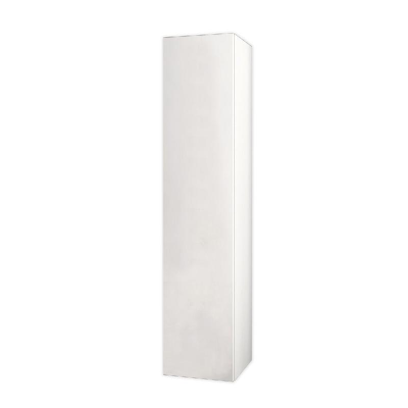 AQA Design Colonne de salle de bain en mélamine blanche mat ORIZON L.34 P.32 H.160 MPOR491-O1 - blanc Bois manufacturé MPOR491-O1_0
