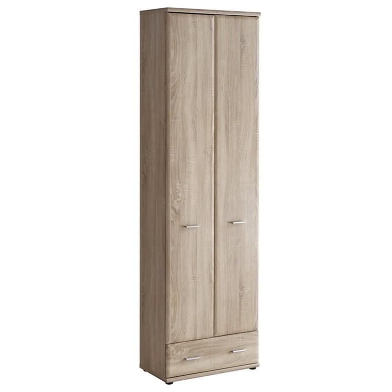 ARMOIRE 2 PORTES ARMARIO 203CM CHÊNE - PARIS PRIX_0