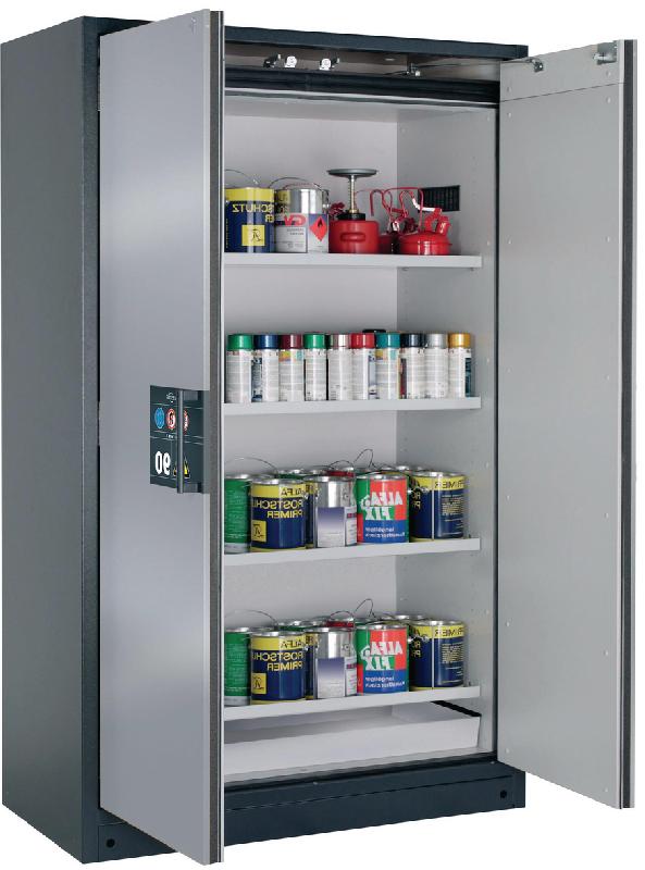 ARMOIRE SÉCURITÉ Q-CLASSIC-90 Q90.195.120 GRIS/ARGENT - MANUTAN COLLECTIVITÉS