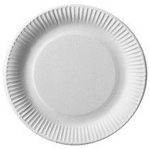 ASSIETTE EN CARTON 'PURE', ROND, 230 MM, BLANC - LOT DE 2
