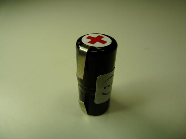 Batterie industrielle - Batterie NiCd 2x 1/3AA NX 2S1P ST4 2.4V 150mAh T2_0