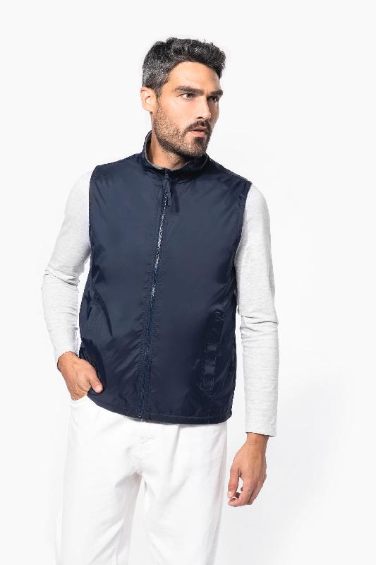 Bodywarmer doublé polaire unisexe - Kariban - Réf: K679 - XS à 4XL - Black/Grey, Dark Grey/Black, Navy/Grey, Red/Grey_0