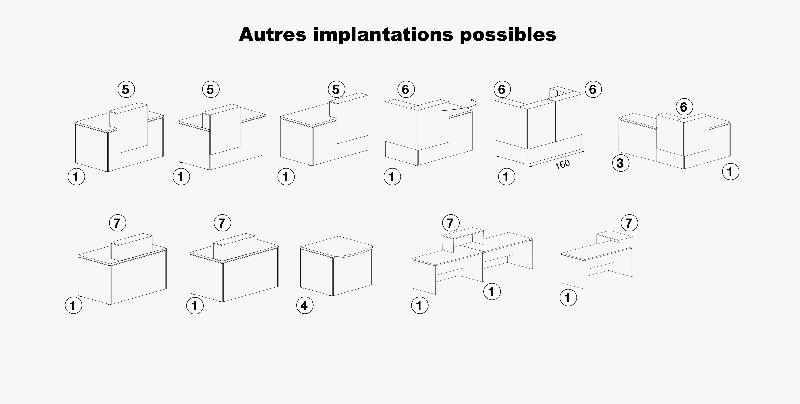 Bureau réception Pano Ofitres avec façade de couleur. - 120, Beige brillant_0
