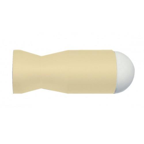 BUTÉE DE PORTE - FIXATION MURALE - PLASTIQUE - BEIGE CIVIC