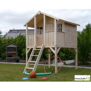 Cabane en bois surélevée sur pilotis - s8405ld-cabane_0