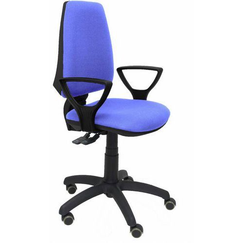 CHAISE ELCHE S BRAS FIXE - ROUE PARQUET - BLEU CLAIR - PIQUERAS Y CRESPO