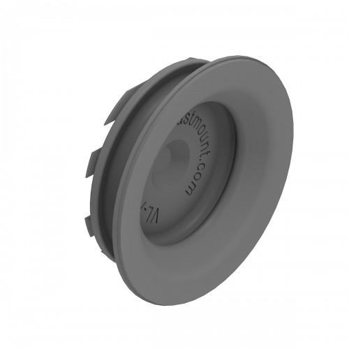 CLIPS FEMELLES POUR FIXATION DE PANNEAU PETITE SURFACE VERY LOW PROFILE - 10KG - X100 - BLANC DOMARINE