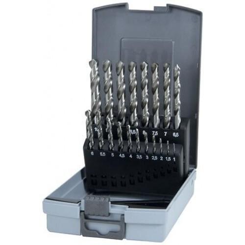COFFRET 19 FORETS HSS TAILLÉ MEULÉ - Ø 1 À 10 MM - 214214RO RUKO