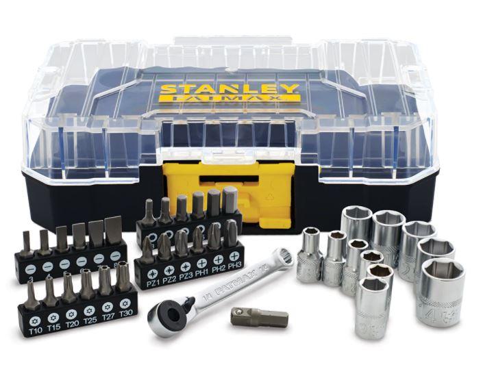 COFFRET STAKBOX S 1/4'' JEU DE 37 PIÈCES - STANLEY - FMMT19101-0