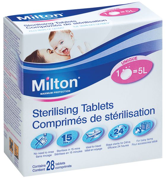 COMPRIMÉS DE STÉRILISATION MILTON