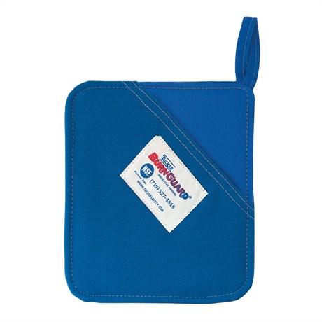 COUSSINET AVEC POCHE BURN GUARD 20X20 CM FIBRE BLEU