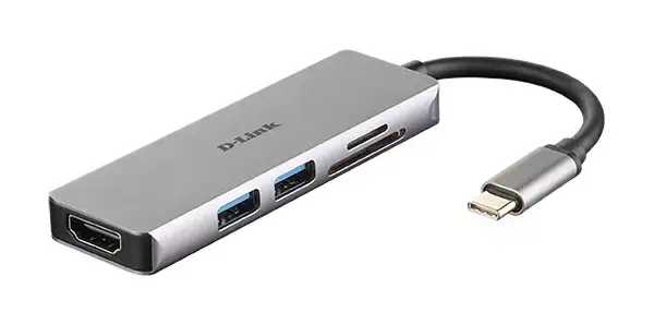 D-Link DUB-M530 station d'accueil Avec fil USB 3.2 Gen 1 (3.1 Gen 1) Type-C Aluminium_0