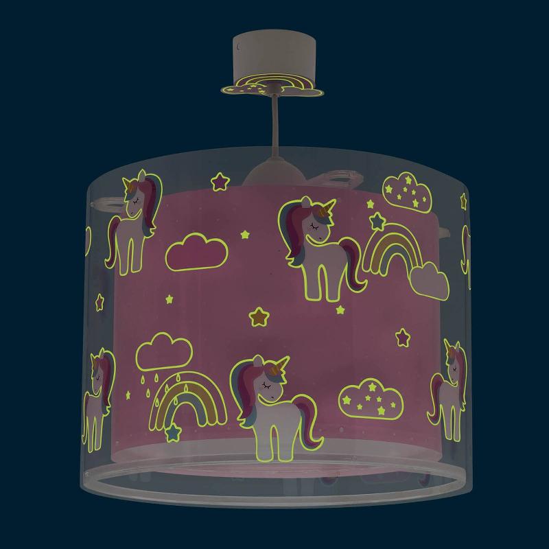 DALBER UNICORNS SUSPENSION, MOTIF LICORNE