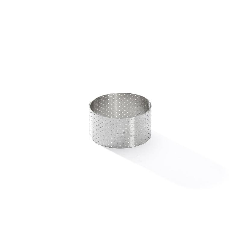 DE BUYER - cercle perfore inox bord droit h 3.5  ø5.5 - inox 10-309801_0