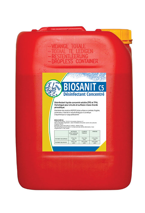 Désinfectant biosanit c5_0