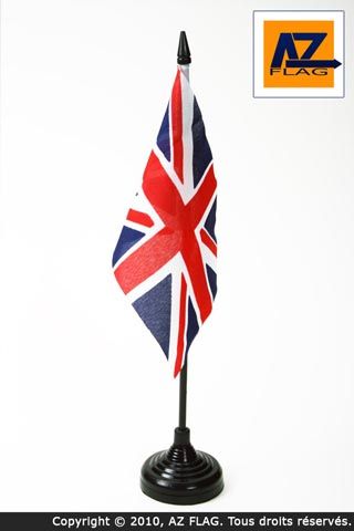 DRAPEAU DE TABLE ROYAUME UNI -21X14CM