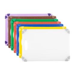 Ensemble de planches à découper antidérapantes professionnelles Hygiplas 458x306x12mm (lot de 7) - EQHW001_0