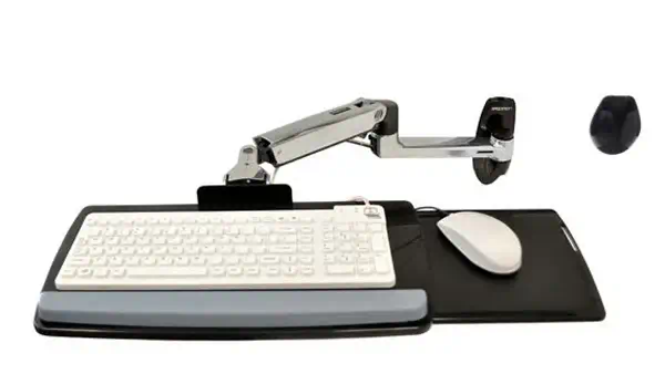 Ergotron LX Wall Mount Keyboard Arm Argent_0