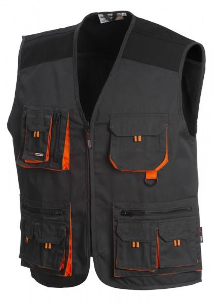 GILET DE TRAVAIL CHRONO ANTHRACITE/NOIR