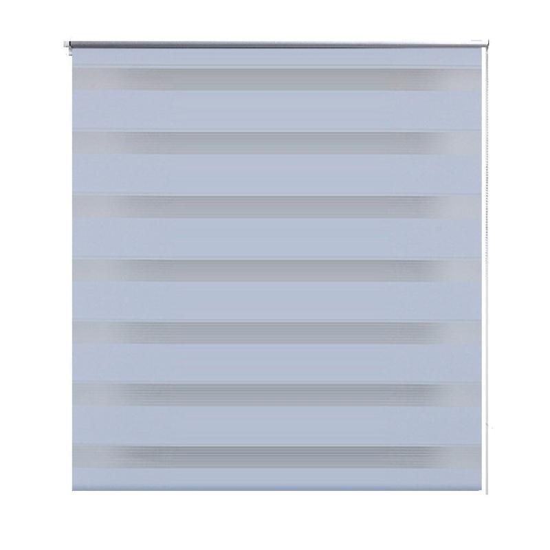 Helloshop26 - Store enrouleur blanc tamisant 120 x 175 cm  fenêtre rideau pare-vue volet roulant  4102108 - blanc aluminium 3000537452614_0