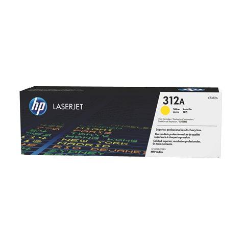 HP 312A - CF38XA TONERS COULEURS SÉPARÉES POUR IMPRIMANTE LASER - HP